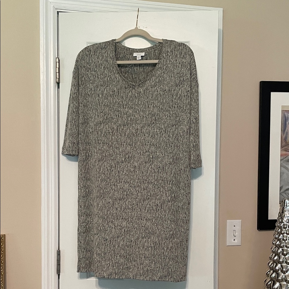 J. Jill Gray Knit Dress